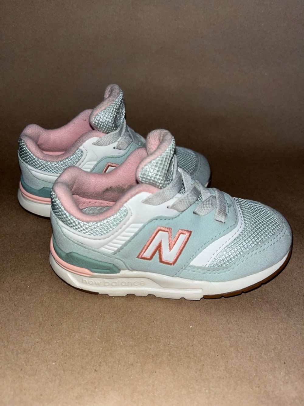 New Balance 997H Athletic Shoe - Baby / Toddler Mint 6 - Picture 5 of 6